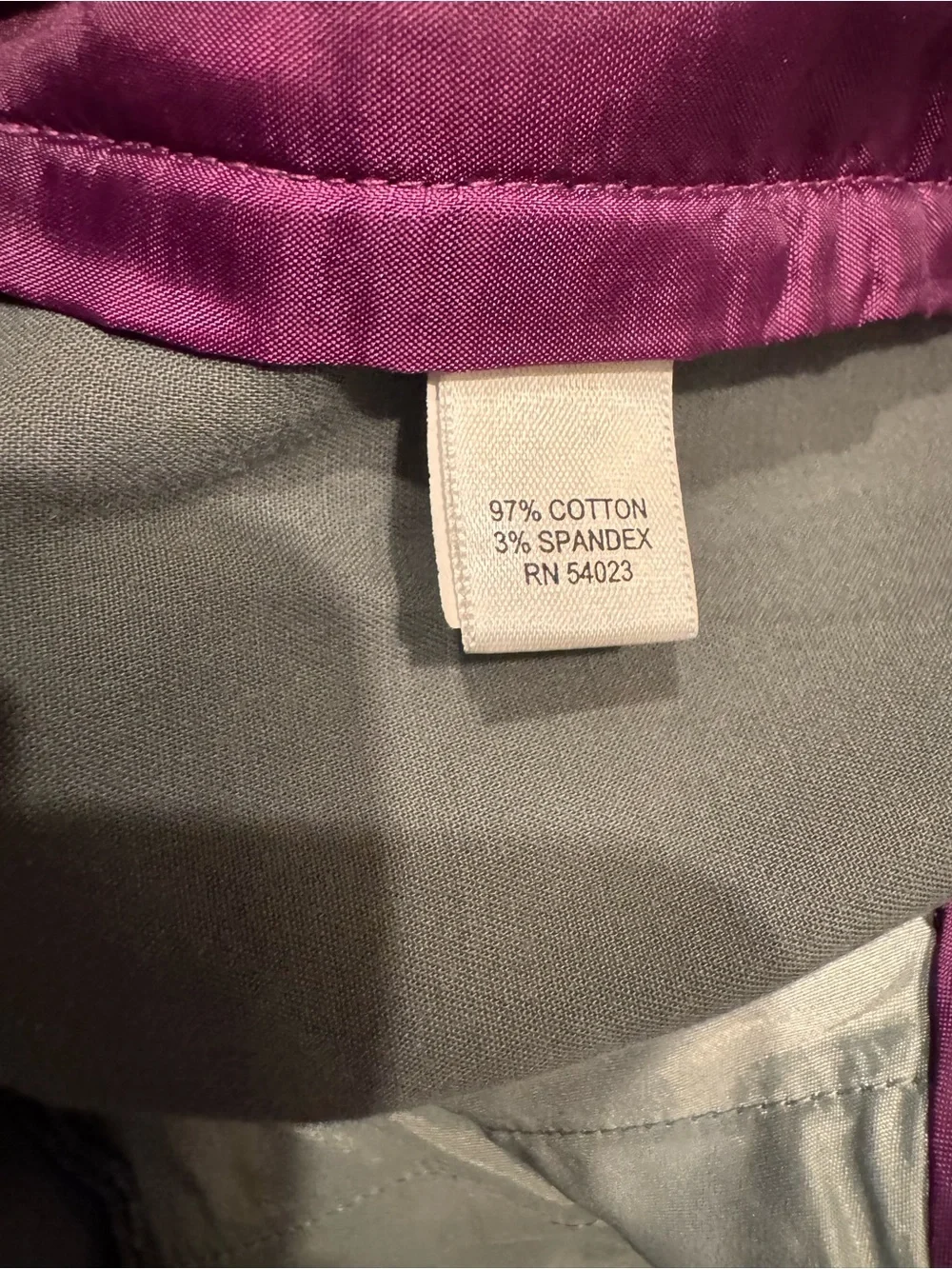 Banana Republic Martin Fit Gray Stretch Trouser Pants Size 12 Short Ankle